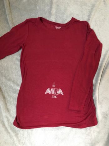 T-shirt Ml bordeaux