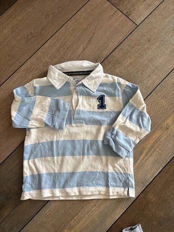 Polo rayé 18 mois