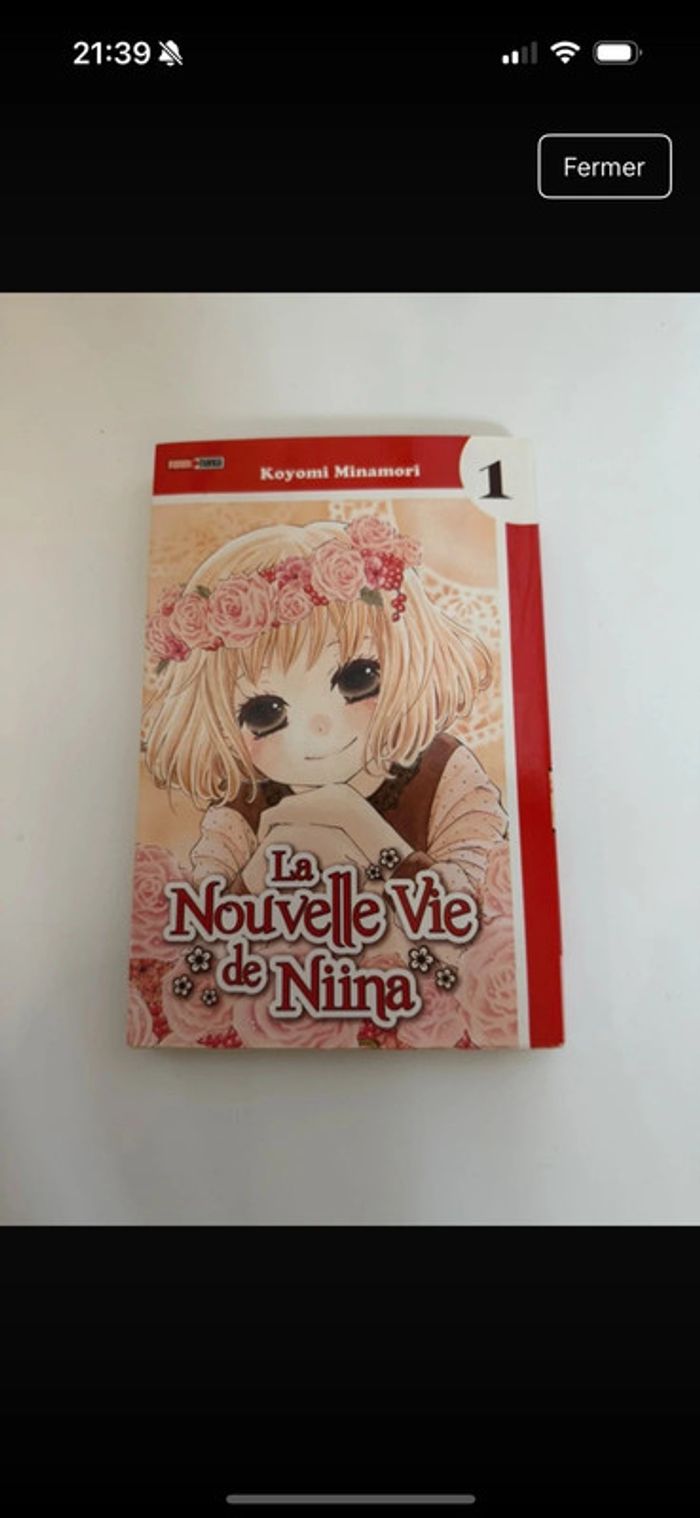 Manga La nouvelle vie de Niina