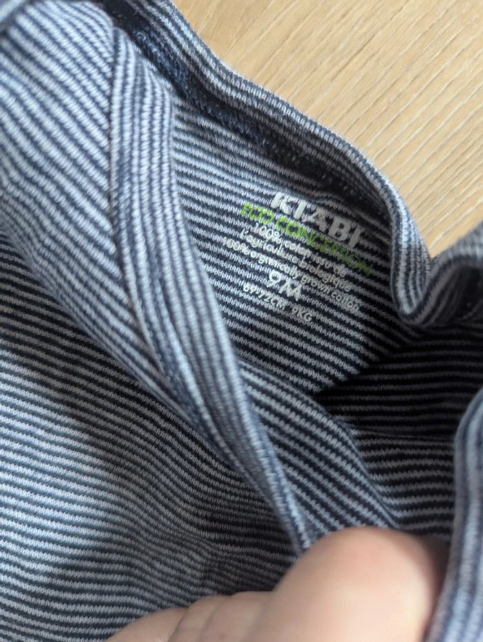 Lot de 3 bodies taille 9 mois - photo numéro 5