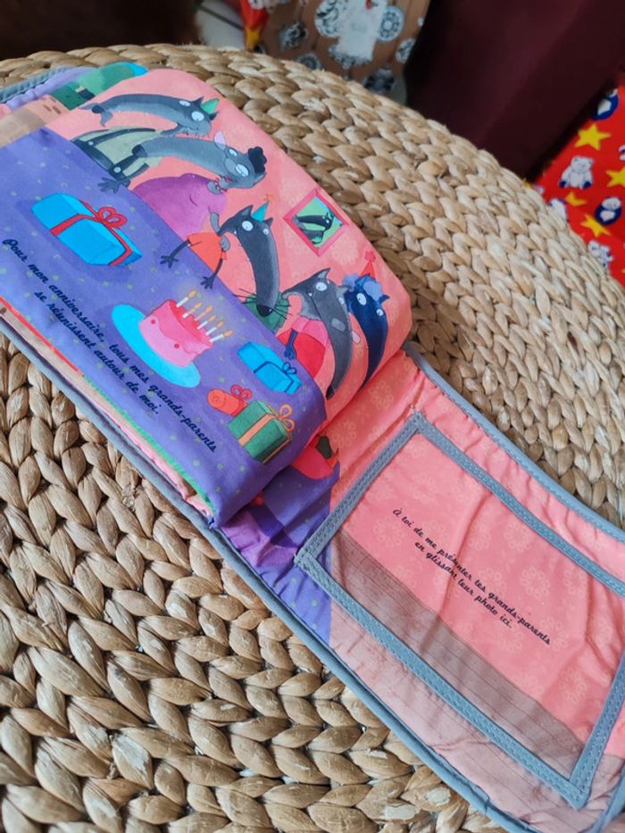 Carnet de naissance livre photos - loup auzou - photo numéro 7