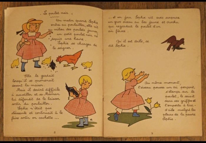 Rare ancien livre jeunesse illustré Les malheurs de Sophie vintage - photo numéro 4