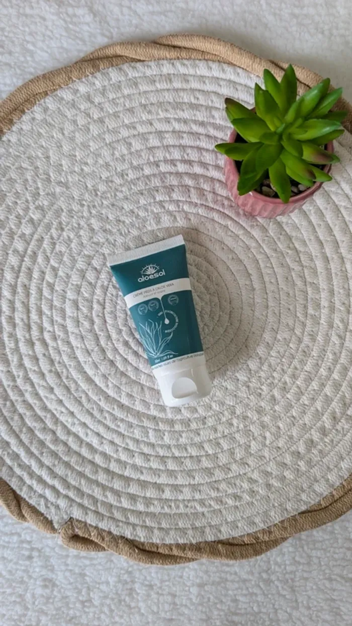 Crème pieds aloe vera - Aloesol