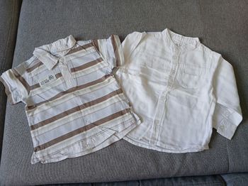 Chemise + polo 18 mois