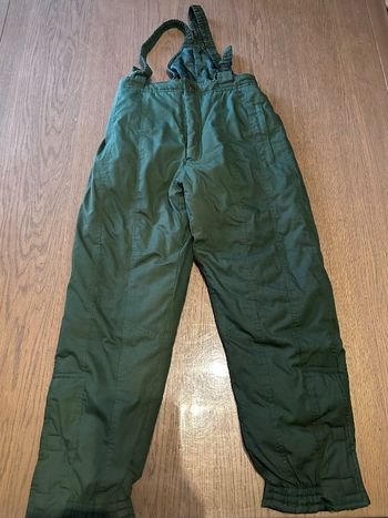 Pantalon de ski enfant vert