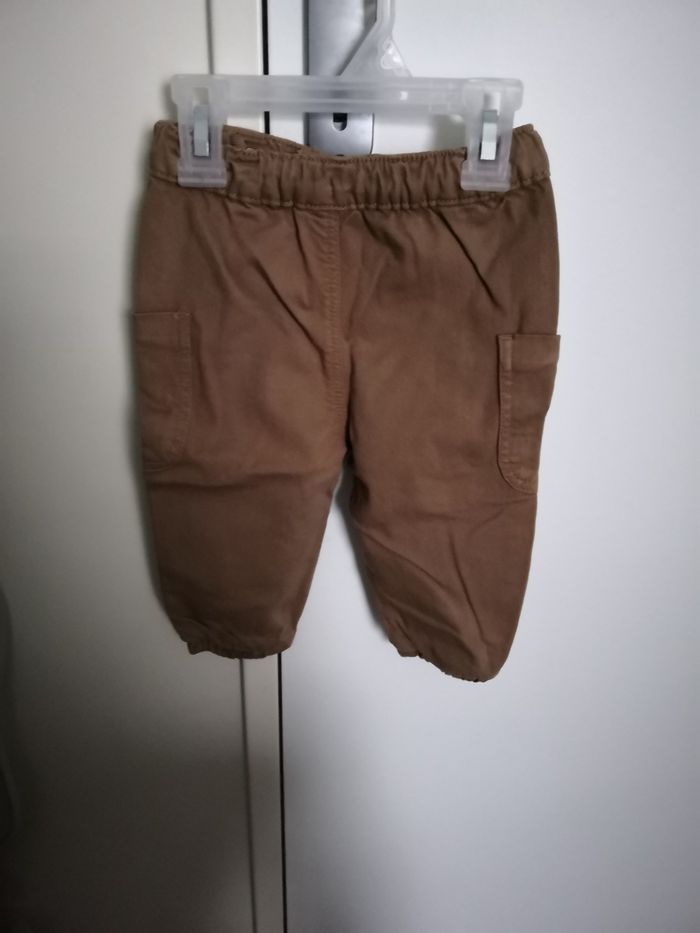 Patalon camel (Marron) 12 mois (74 cm) Tape à l'Oeil - photo numéro 2