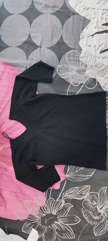 Haut top t-shirt manche 3/4