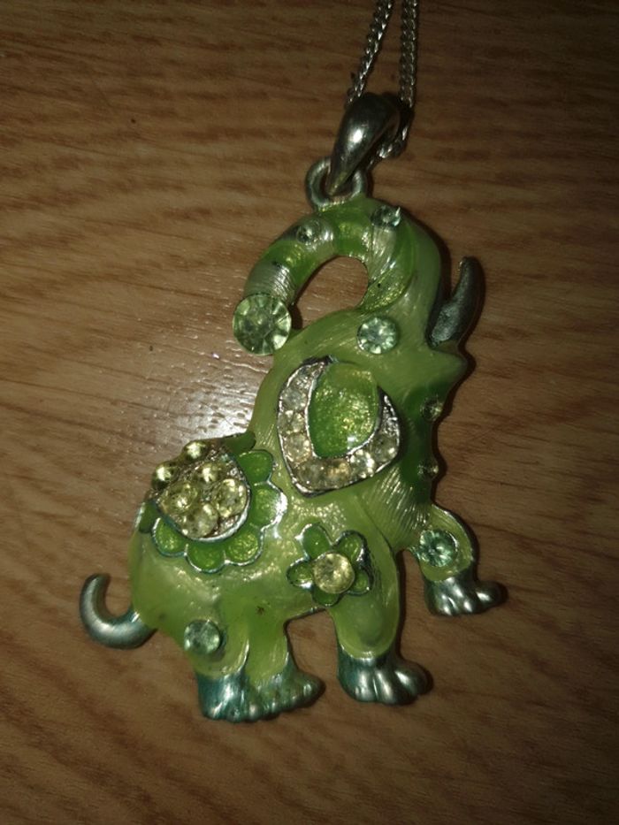 Collier éléphant - photo numéro 6