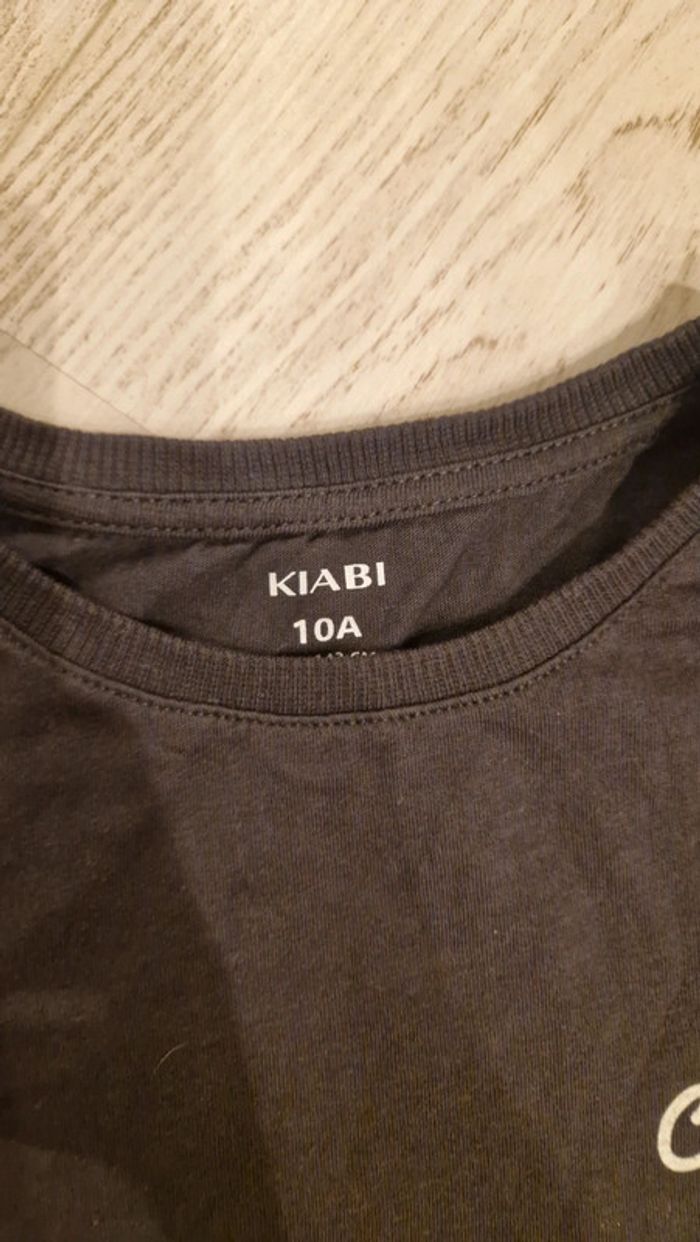 Lot de 2 tee shirts sans manches Kiabi 🌸 10 ans - photo numéro 2