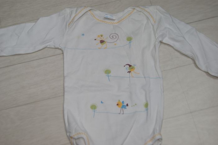 2 bodies manches longues 1 an - photo numéro 2