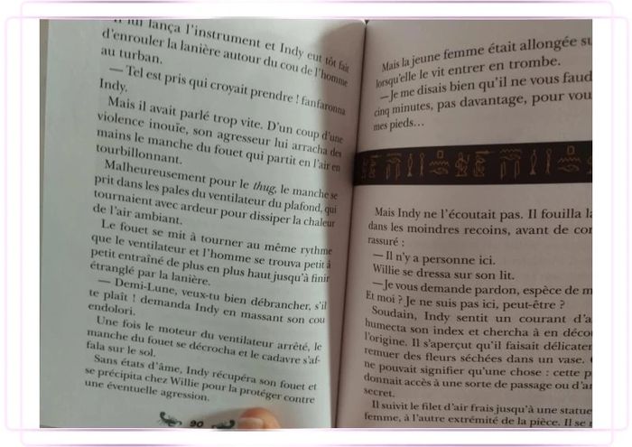 📖 Livre : Indiana Jones Tome 2 - Indiana Jones Et Le Temple Maudit - Bibilothèque verte 📖 - photo numéro 2