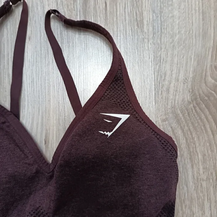 Brassière gymshark femme s marron - photo numéro 3