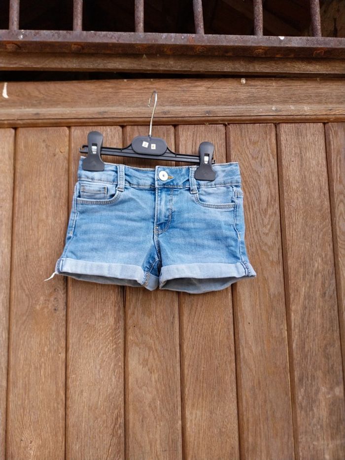Short en jean fille 5 ans okaidi