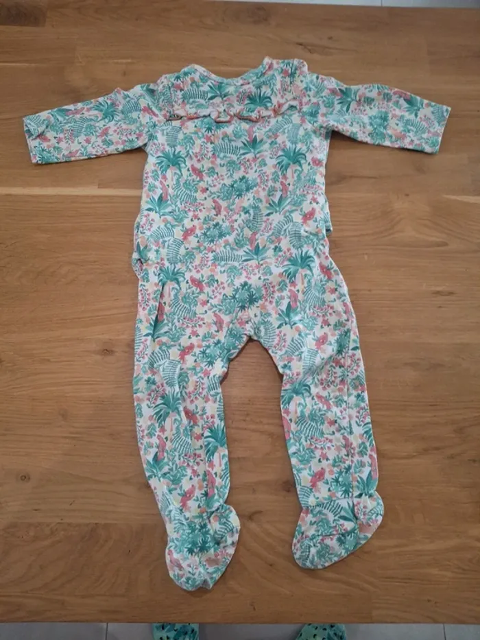Pyjama ete tropical 12mois