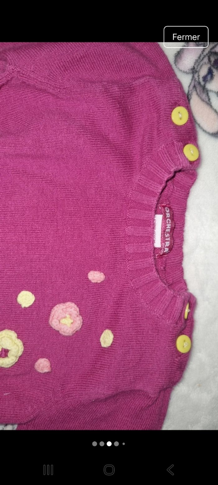 Pull en laine 6 mois en très bon état - photo numéro 3