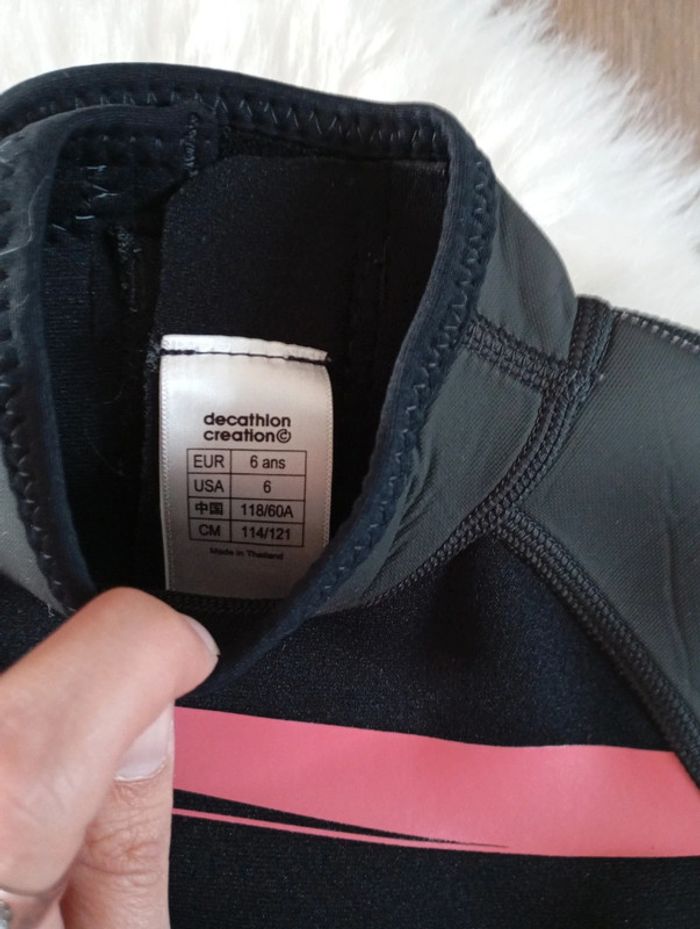 Combinaison natation 👙 façon néoprène tribord Decathlon oxylane 6 ans - photo numéro 6