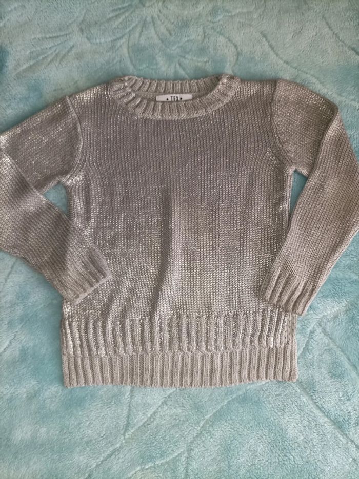 Pull argenté