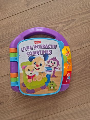 Livre interactif fisher price