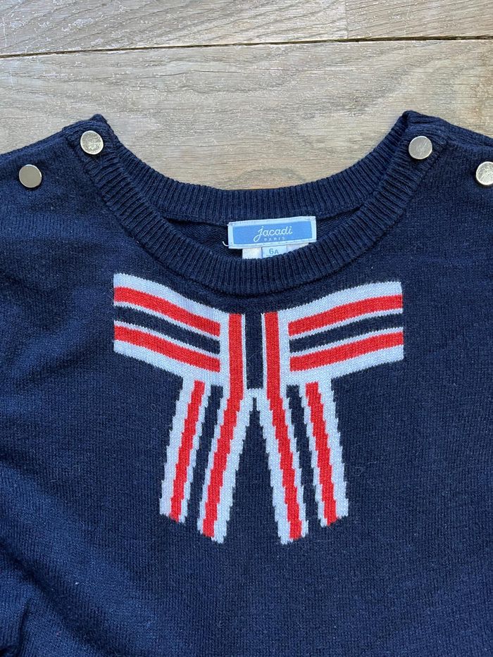 Robe marine Jacadi 6 ans - photo numéro 2