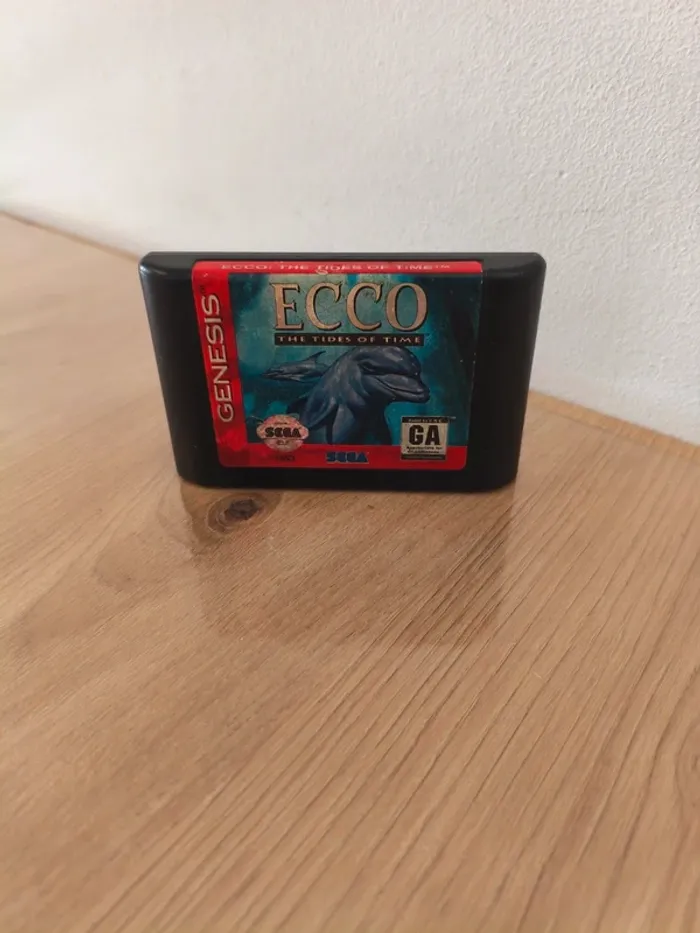 Jeu Megadrive Genesis ecco the tides of Time