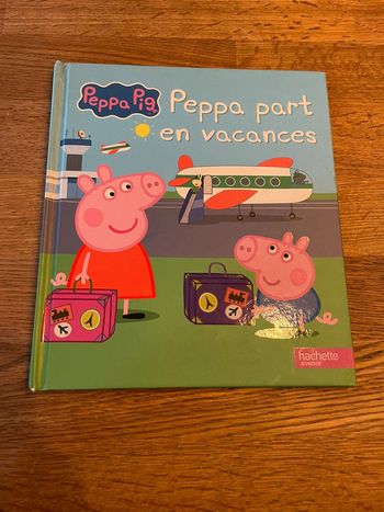 Livre Peppa Pig Peppa part en vacances
