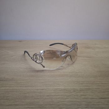 Lunettes de Soleil Serpent - Y2K Vintage 90s-2000s - Unisexe Sunglasses - Verres Teintés