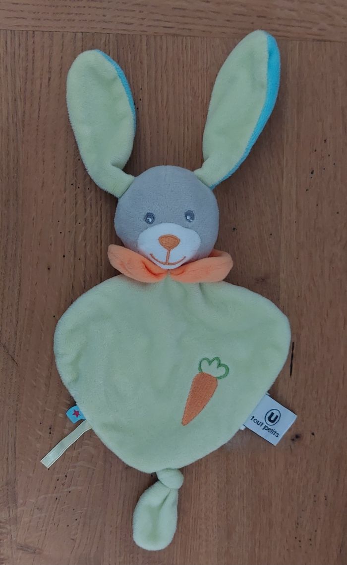 Doudou plat Lapin - U tout petits