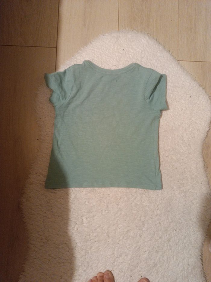 Teeshirt baleine vert d'eau 5 ans - photo numéro 4