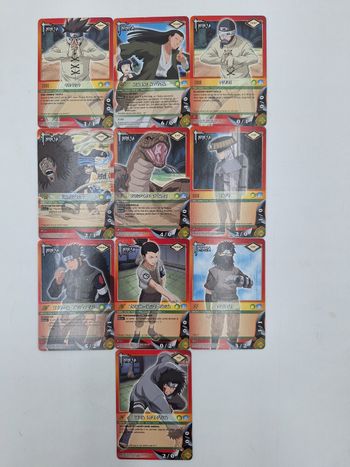Lot 125 : 10 x Naruto FR Vintage 2006