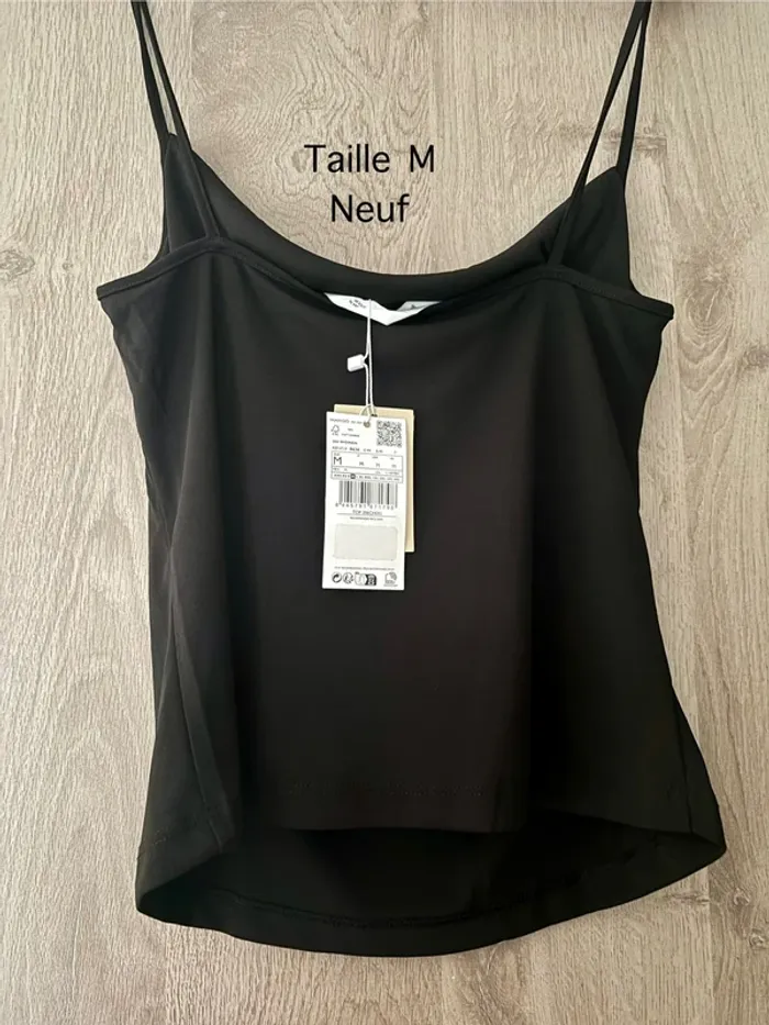 Top style lingerie drapé Mango - photo numéro 2