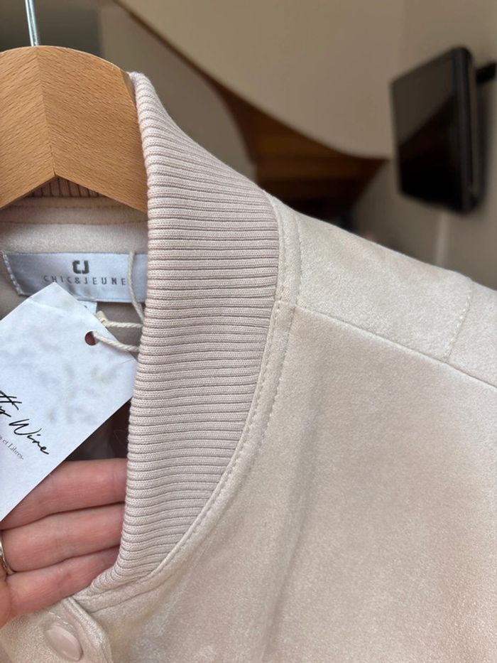 Veste bomber à épaulette - photo numéro 6
