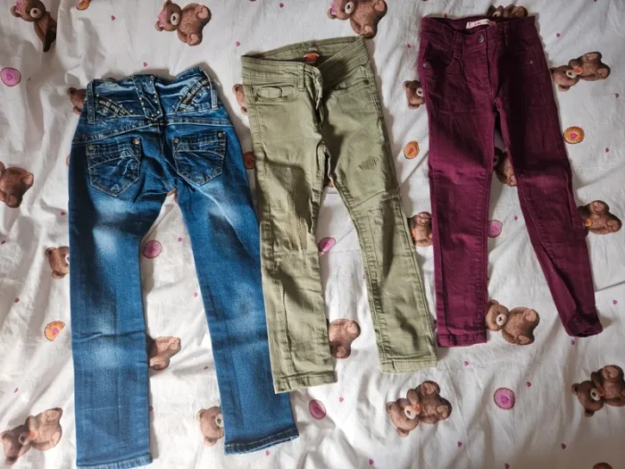 Lot jeans fille - photo numéro 5
