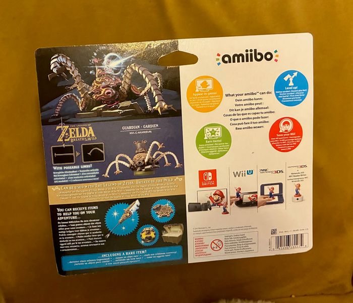 Amiibo Zelda Guardian NEUF - photo numéro 2