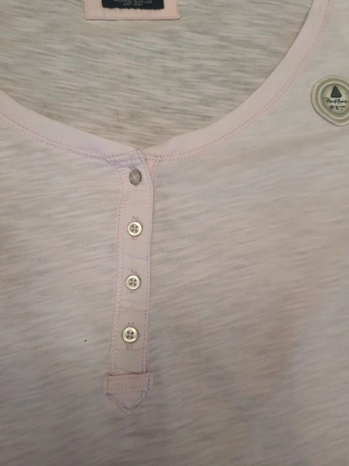 Jolie T-shirt femme rose Gaastra taille XL - photo numéro 11