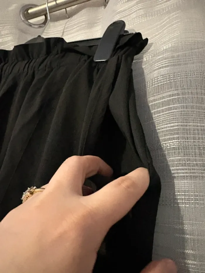 Pantalon fluide noir - photo numéro 5