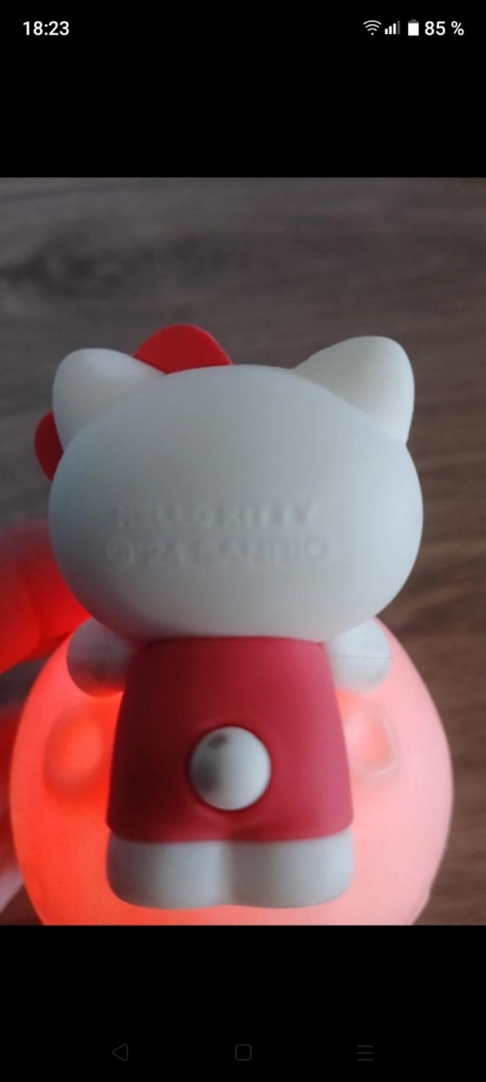 Figurine lumineuse Hello Kitty - photo numéro 5