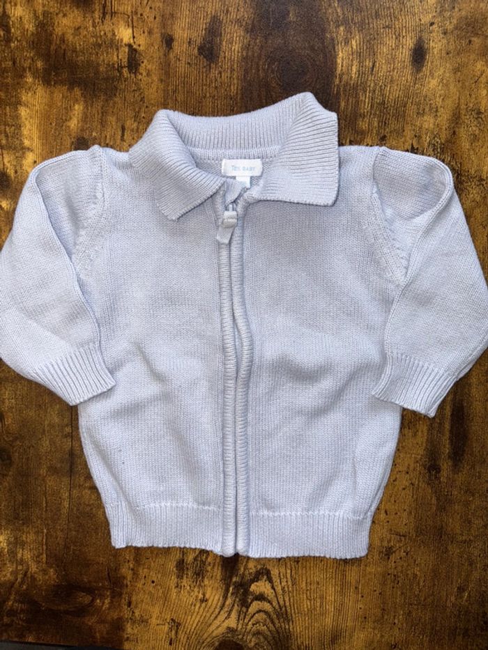 Gilet bleu 9m