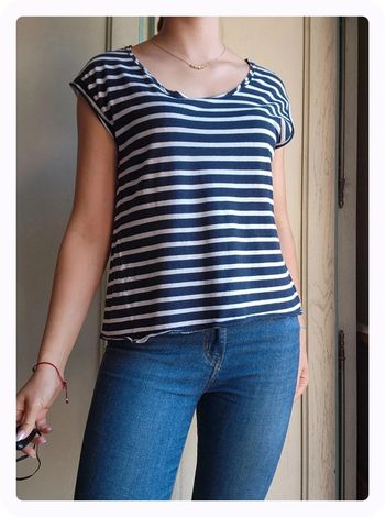 Haut droit marinière  Zara