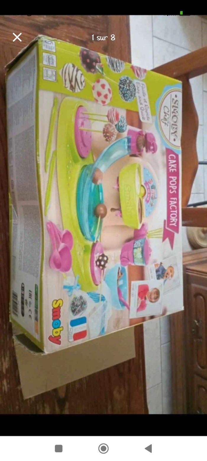 Jeux éducatifs création gâteau