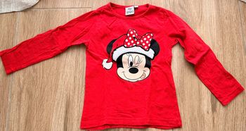 T shirt manches longue de Noël Minnie Mouse 3 ans