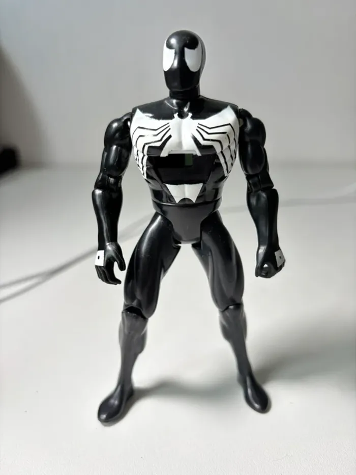Figurine action figure vintage Spider-Man Animated Series Symbiote Toybiz