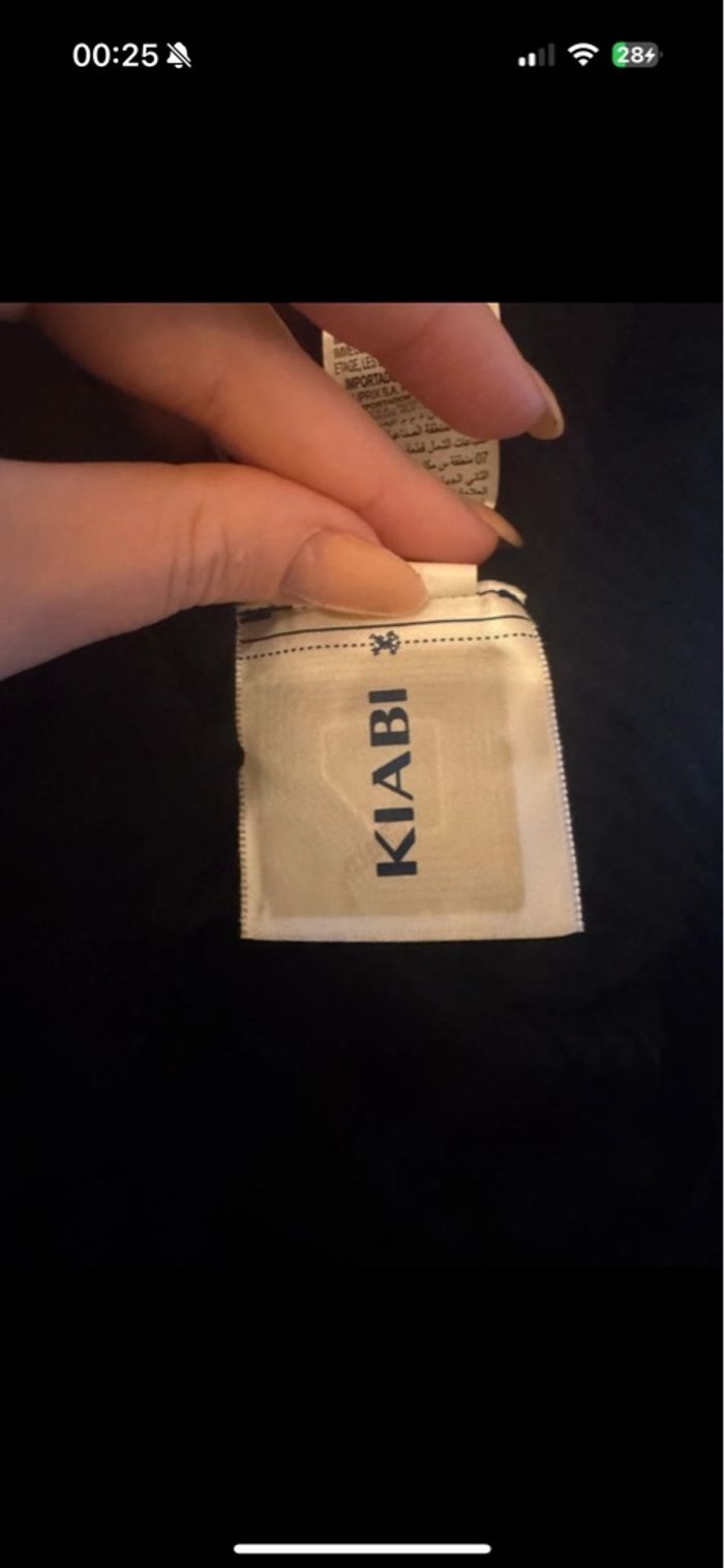 Robe longue noire hiver Kiabi neuve - photo numéro 2