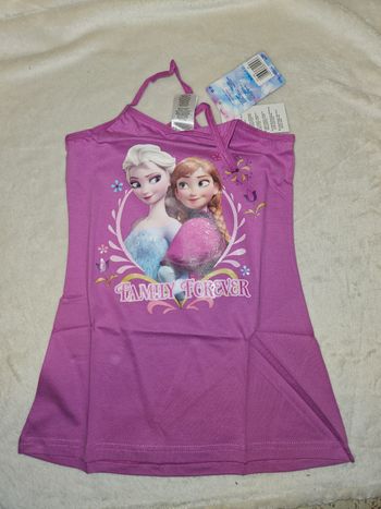 Robe disney la reine des neiges violette / mauve taille 3 ans disneyland paris disney store