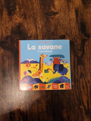 Livre : La savane et ses animaux