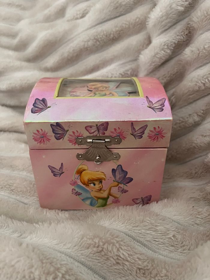 Boîte à bijoux musical fée clochette Disney - photo numéro 3