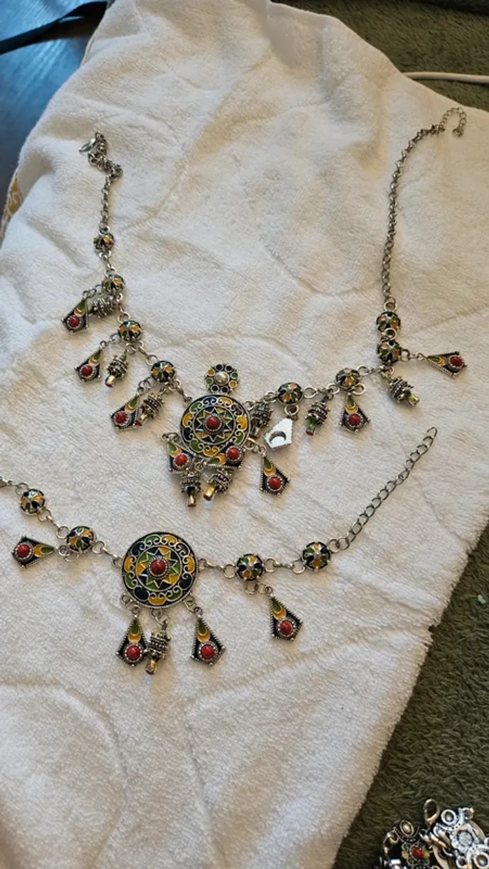 Collier et bracelet