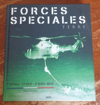 Livre Forces spéciales Terre - Philippe Poulet