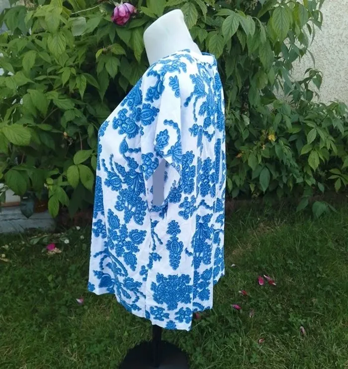 tunique taille XL - H&M - coton / viscose - photo numéro 2