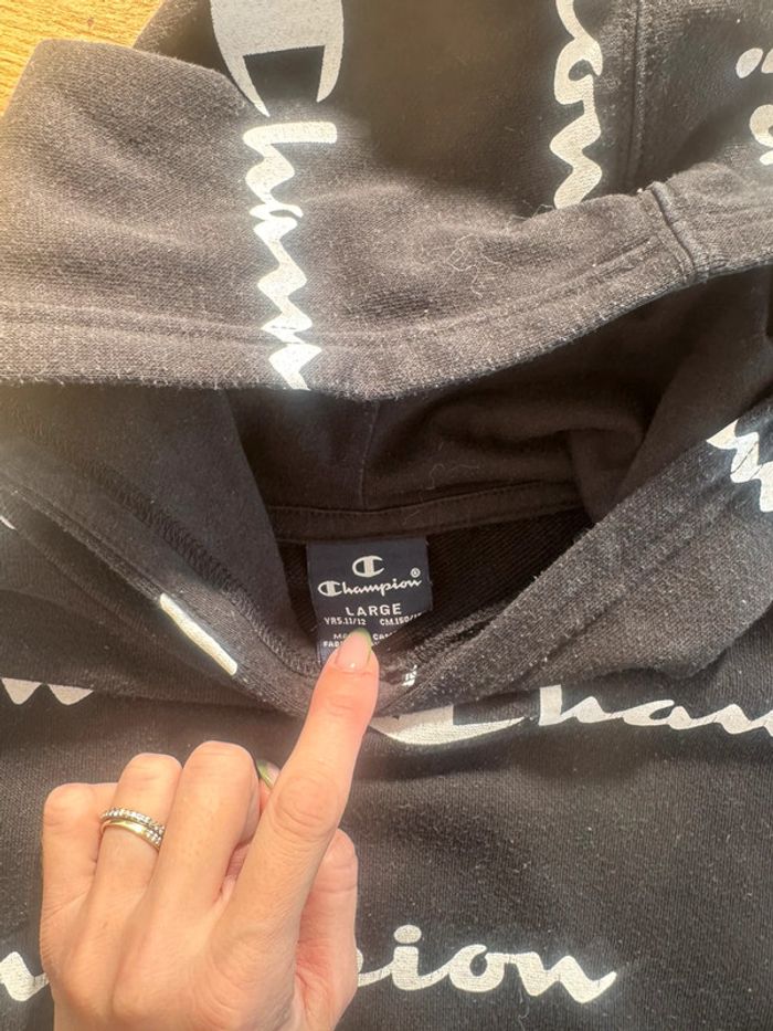 Sweat shirt Champion 12 ans - photo numéro 4