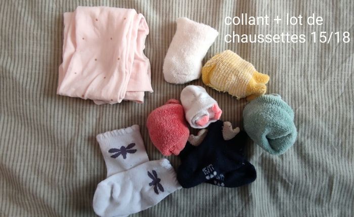 Lot chaussettes et collants